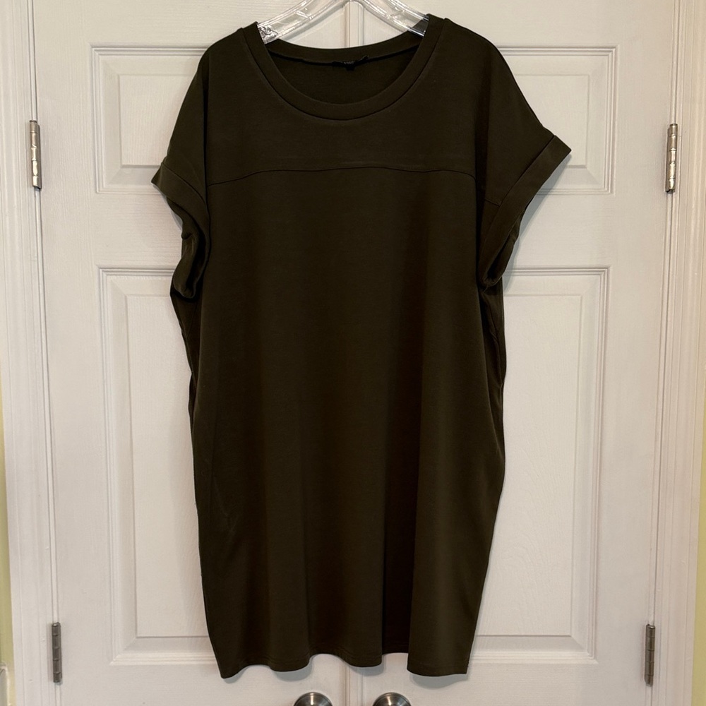 Olive Green Women's Dress